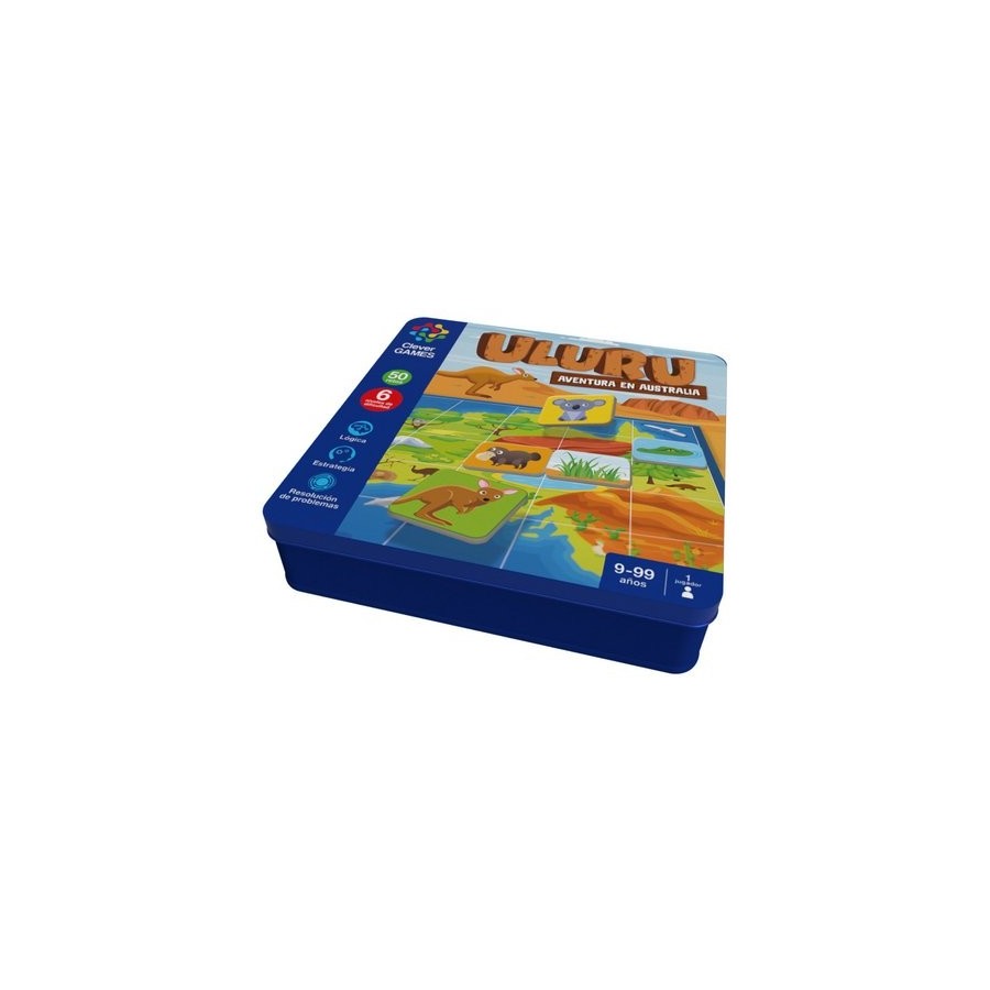 JUEGO IMAGILAND INTELIGENTES ULURU CAJA METALICA