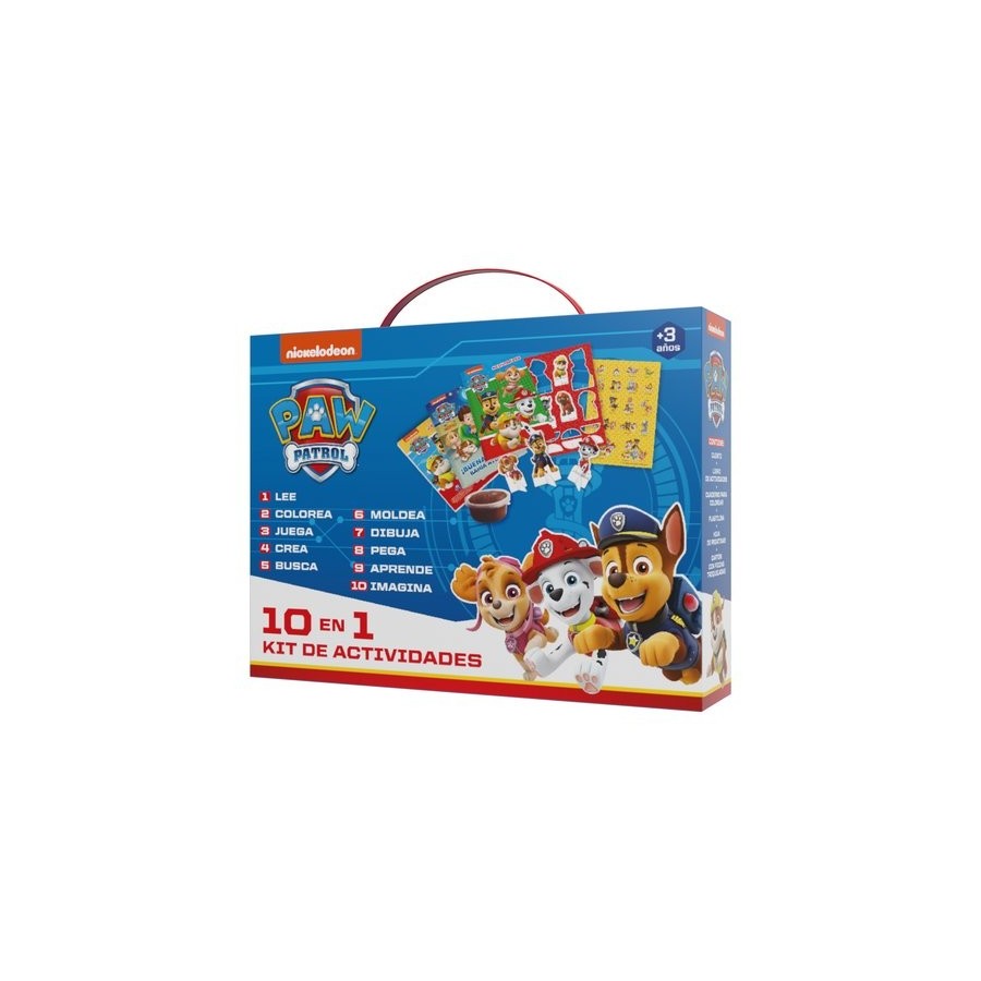 JUEGO IMAGILAND MALETIN 10 EN 1 PATRULLA CANINA