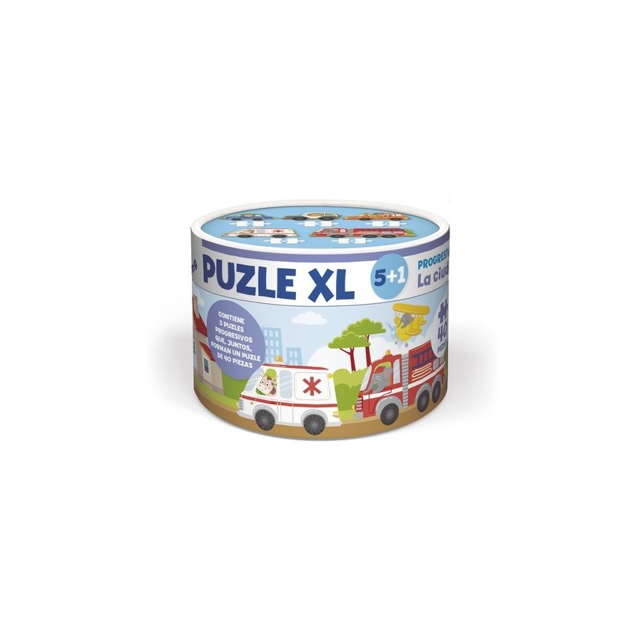 JUEGO IMAGILAND PUZLE XL PROGRESIVO LA CIUDAD