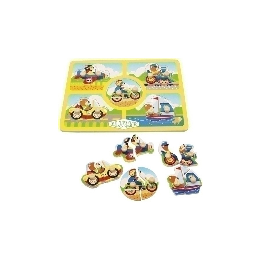 JUEGO KLUGER ENSARTE 10 PIEZAS VEHICULOS