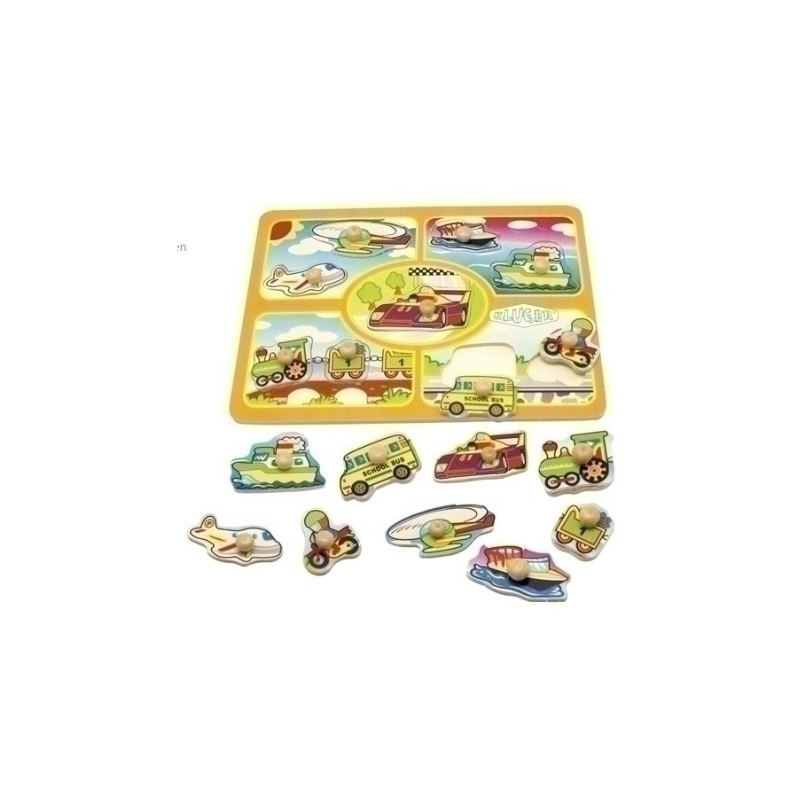 JUEGO KLUGER ENSARTE 9 PIEZAS VEHICULOS