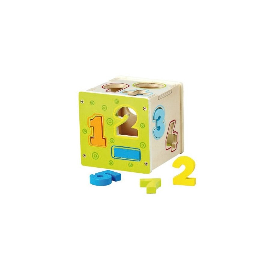 JUEGO SMART CUBO FORMAS NUMEROS ENCAJABLES SURTIDOS