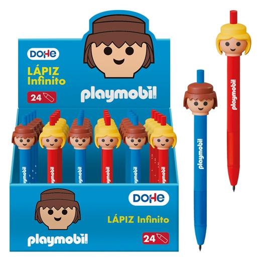 LAPIZ DOHE PLAYMOBIL GRAFITO INFINITO EXPOSITOR de 24 (2 mod.)