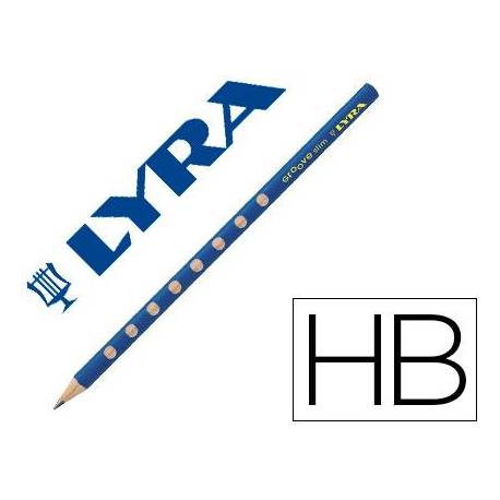 LAPIZ de GRAFITO LYRA GROOVE SLIM HB