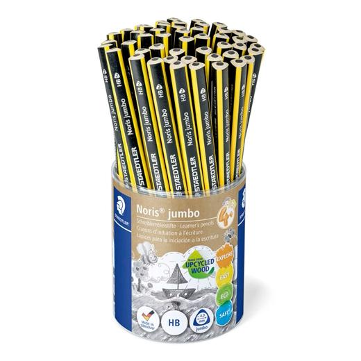 LAPIZ de GRAFITO STAEDTLER 119 NORIS CLUB TRIANGULAR JUMBO EXPOSITOR de 48