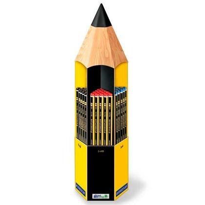 LAPIZ de GRAFITO STAEDTLER 120 NORIS EXPOSITOR de 90 surtidos