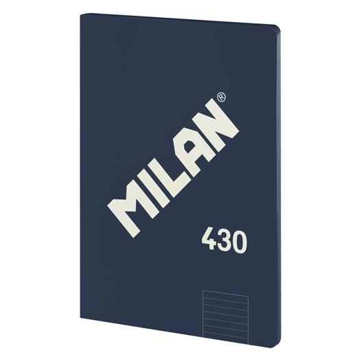 LIBRETA MILAN 430 serie 1918 A4 48h HORIZONTAL 95g AZUL