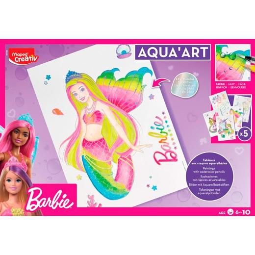 MAPED CREATIVE BARBIE AQUA ART (+6 años)
(5 FOLIOS)