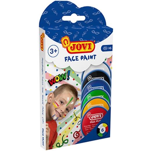 MAQUILLAJE JOVI CREMA FACE PAINT BOTE de 8 ml CAJA de 6 SURTIDOS