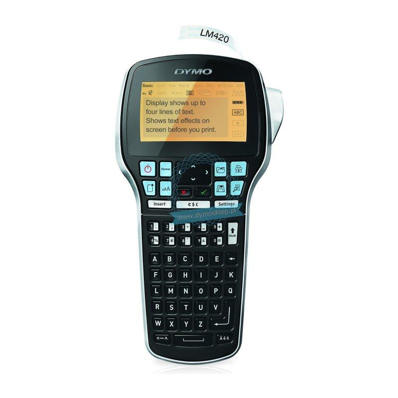 MAQUINA de ROTULAR DYMO ELECTRONICA (D1) LABEL MANAGER 420P (portable)