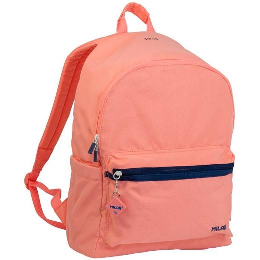 MILAN 2026 (ENERO)-430 SINCE 1918 MOCHILA URBANA CLASICA 2 CREMALLERAS (22 litros) ROSA