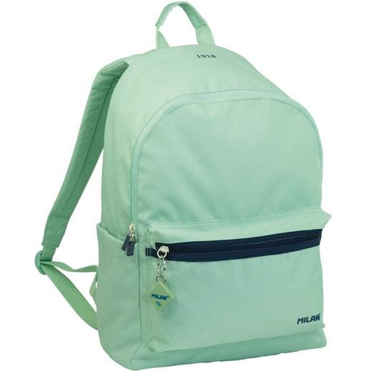 MILAN 2026 (ENERO)-430 SINCE 1918 MOCHILA URBANA CLASICA 2 CREMALLERAS (22 litros) VERDE