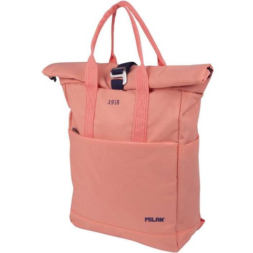 MILAN 2026 (ENERO)-430 SINCE 1918 MOCHILA URBANA CON CIERRE SUPERIOR ENROLLABLE (10 litros) ROSA