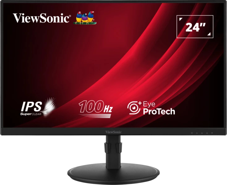 MONITOR LED 23,8" VIEWSONIC FHD IPS VGA HDMI DP AJUS. ALTURA