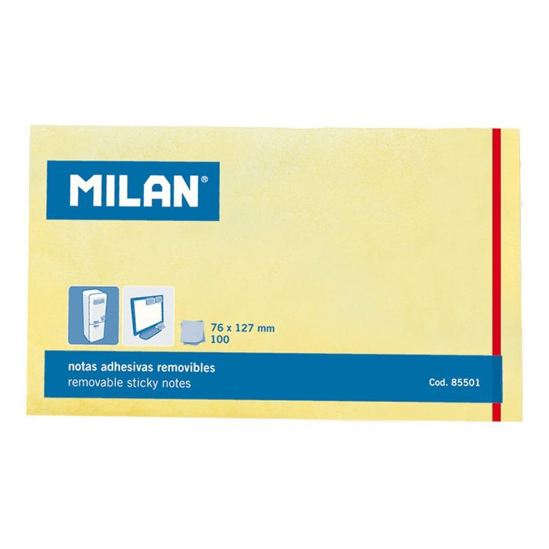 NOTAS ADHESIVAS MILAN 100h 127x76