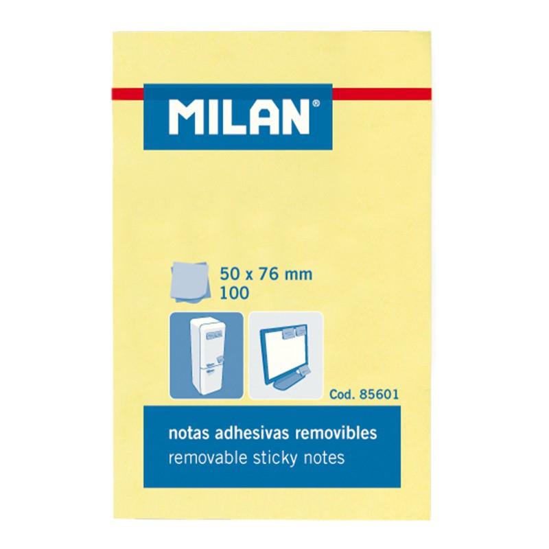 NOTAS ADHESIVAS MILAN 100h 50x76