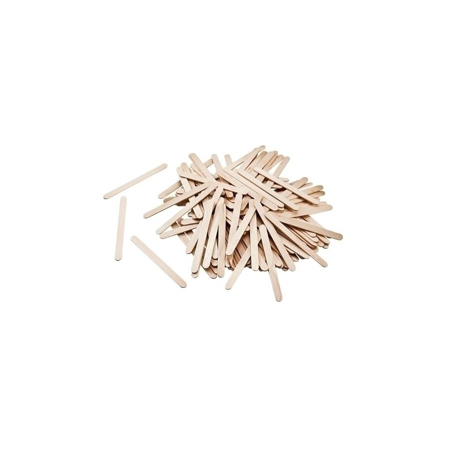 PALILLOS POLO NIEFENVER MADERA NATURAL 100 UD (114x10x2.2mm)