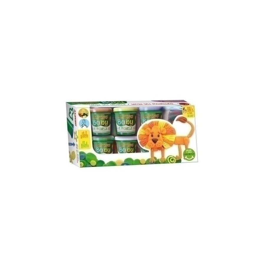 PASTA MODELAR ALPINO MAGIC DOUGH 160 gr. NEGRO