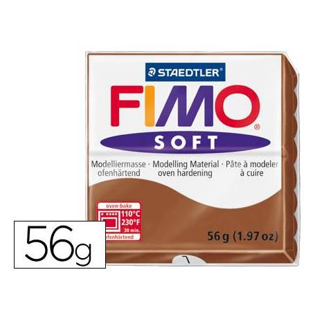 PASTA MODELAR FIMO SOFT CARAMELO 57 GR.