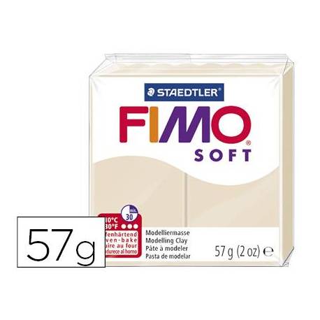 PASTA MODELAR FIMO SOFT SAHARA 57 GR.