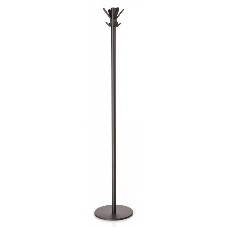 PERCHERO CILINDRO PIE METALICO H-21 4 COLGADORES 175x33
