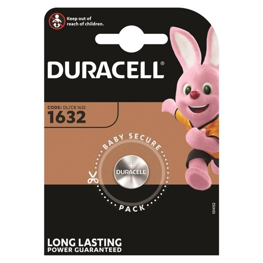 PILAS DURACELL BOTON CR1632 3V B/1