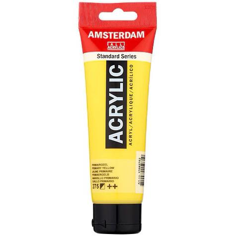 PINTURA ACRILICA AMSTERDAM 120 ml (bote) AMARILLO