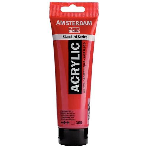 PINTURA ACRILICA AMSTERDAM 120 ml (bote) MAGENTA PRIMARIO