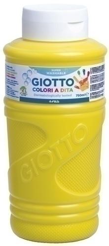 PINTURA de DEDOS GIOTTO 750 ml (bote) AMARILLO