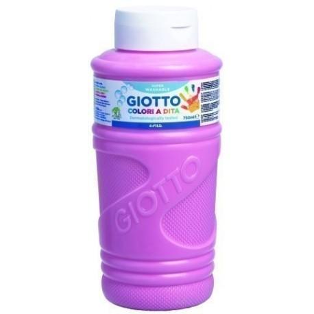 PINTURA de DEDOS GIOTTO 750 ml (bote) ROSA
