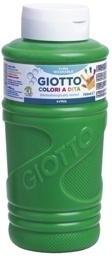 PINTURA de DEDOS GIOTTO 750 ml (bote) VERDE