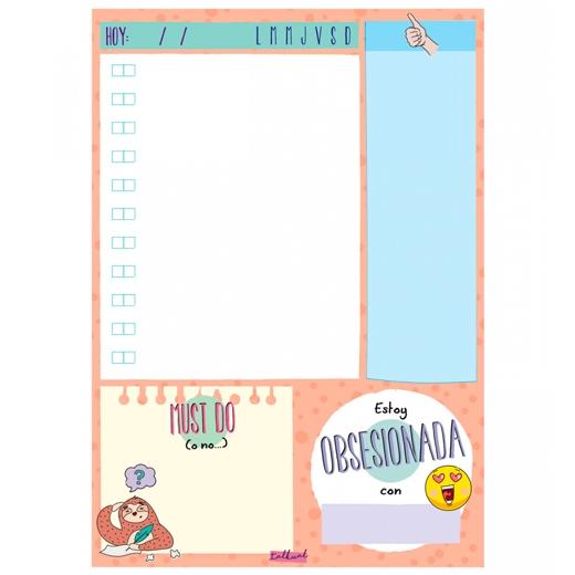 PLANIFICADOR FINOCAM TRENDY TALKUAL NO FECHADO A5 148x210 D/P PRO