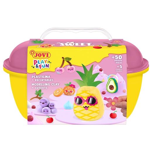 PLASTILINA JOVI PLAY&FUN COFRE SWEET