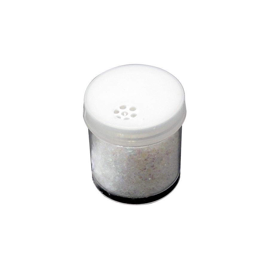 POLVO DE ESCARCHA  NIEFENVER BOTE CON DOSIFICADOR 16gr.BLANCO SEMITRANSPARENTE