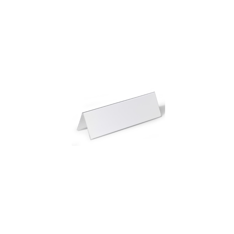 PORTA-NOMBRES MESA DEFLECT-O A4 PVC FLEXIBLE HORIZONTAL
