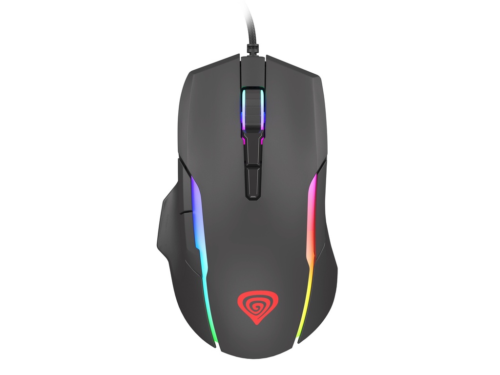 RATON GAMING GENESIS XENON 220 G2 RGB SENSOR OPTICO 12800 DPI NEGRO