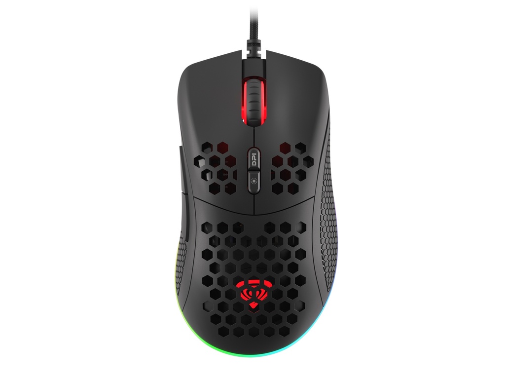 RATON GAMING NATEC KRYPTON 555 OPTICO 8000 DPI NEGRO