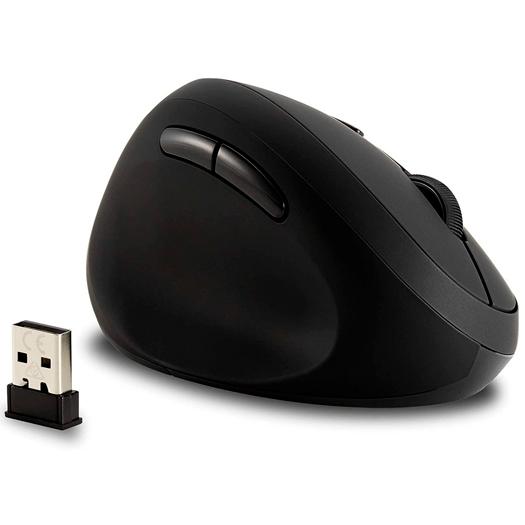 RATON KENSINGTON PRO FIT ERGO PARA ZURDOS OPTICO INALAMBRICO NEGRO