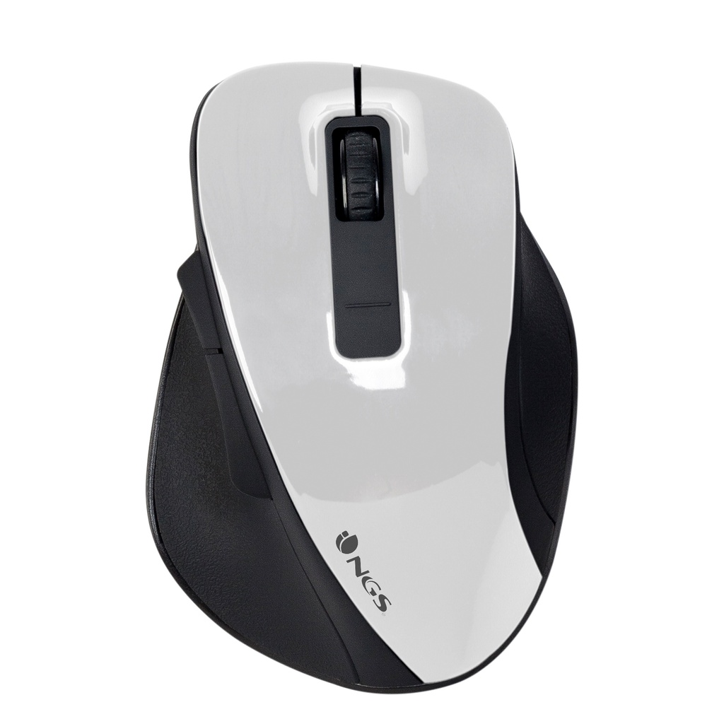 RATON NGS BOW OPTICO USB BLANCO