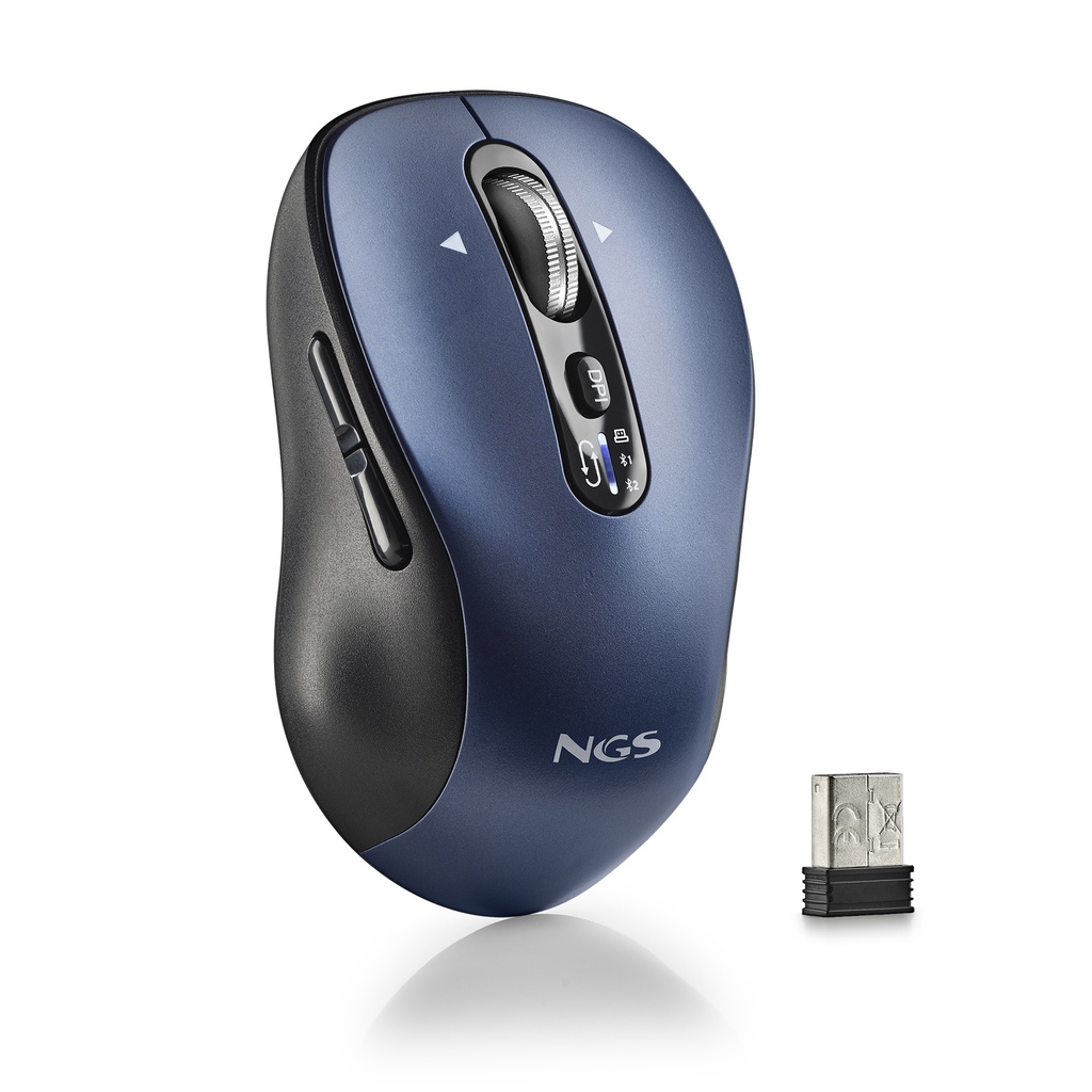 RATON NGS INFINITY-RB OPTICO BLUETOOTH RECARGABLE NEGRO