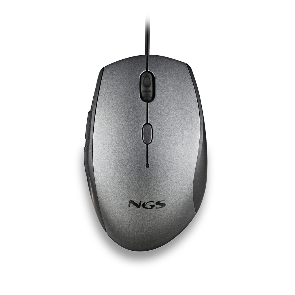 RATON NGS MOTH OPTICO USB-C GRIS