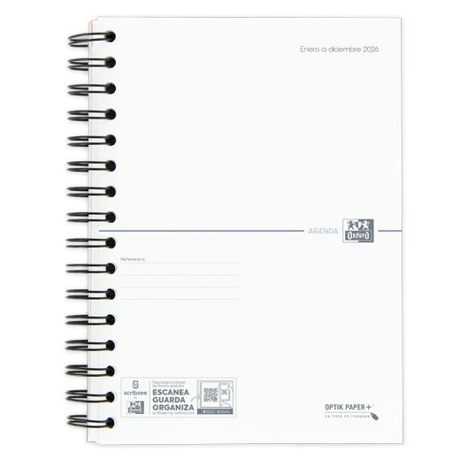 RECAMBIO AGENDA ANUAL (2026) OXFORD MY FAB WIRE-O A5 210x150 D/P