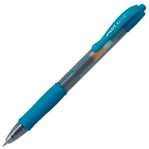 ROLLER GEL RT. PILOT G-2 0,7  AZUL PASTEL