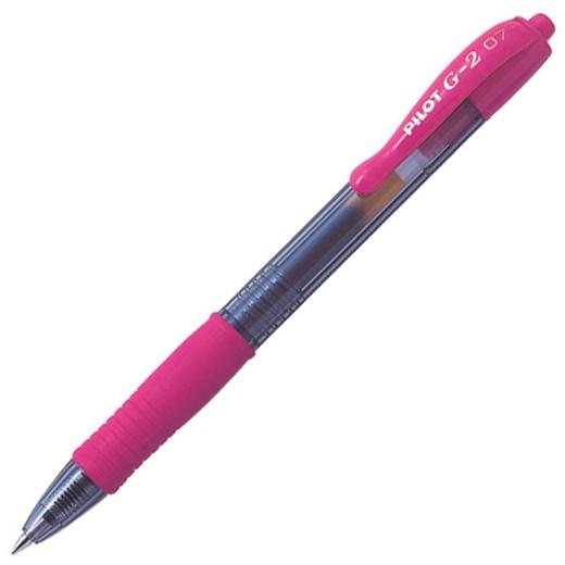 ROLLER GEL RT. PILOT G-2 0,7  ROSA PASTEL