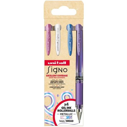ROLLER GEL UNI-BALL SIGNO BROAD 1,0 (UM-153) SET Nº2 de 4