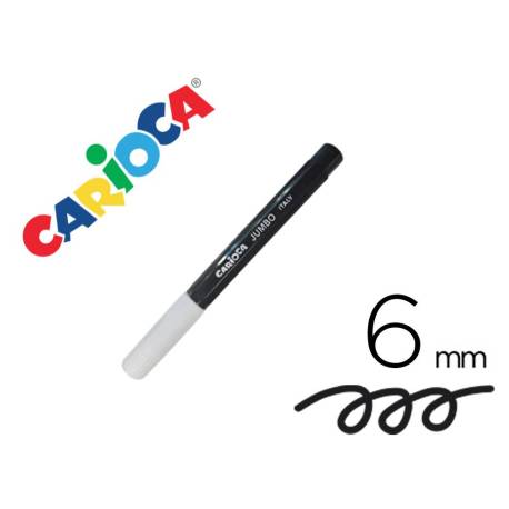 ROTULADOR FIBRA CARIOCA JUMBO NEGRO