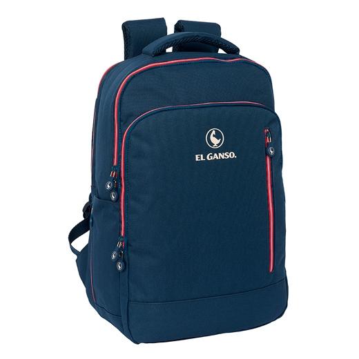 SAFTA 2025 (ENERO)-EL GANSO "CLASSIC" MOCHILA PARA PORTATIL 15,6"+TABLET+USB