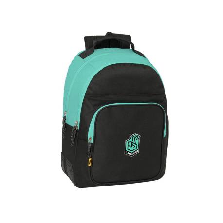 SAFTA 2025 (ENERO)-KINGS LEAGUE "EL BARRIO" MOCHILA DOBLE PARA PORTATIL 15,6"+USB