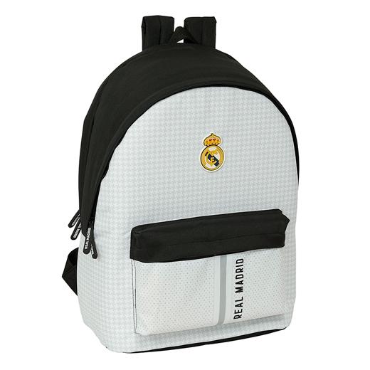 SAFTA 2025 (ENERO)-REAL MADRID "1ª EQUIPACION 24/25" MOCHILA DOBLE PARA PORTATIL 15,6"+USB