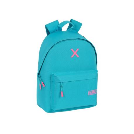 SAFTA 2025 VAC (ABRIL)-MUNICH BASICOS "TURQUESA" MOCHILA PARA PORTATIL 14,1"